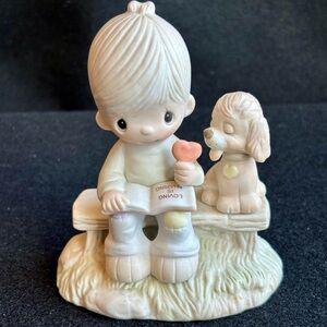 Precious Moments “LOVING IS SHARING” 1979 Jonathon & David E-311/B